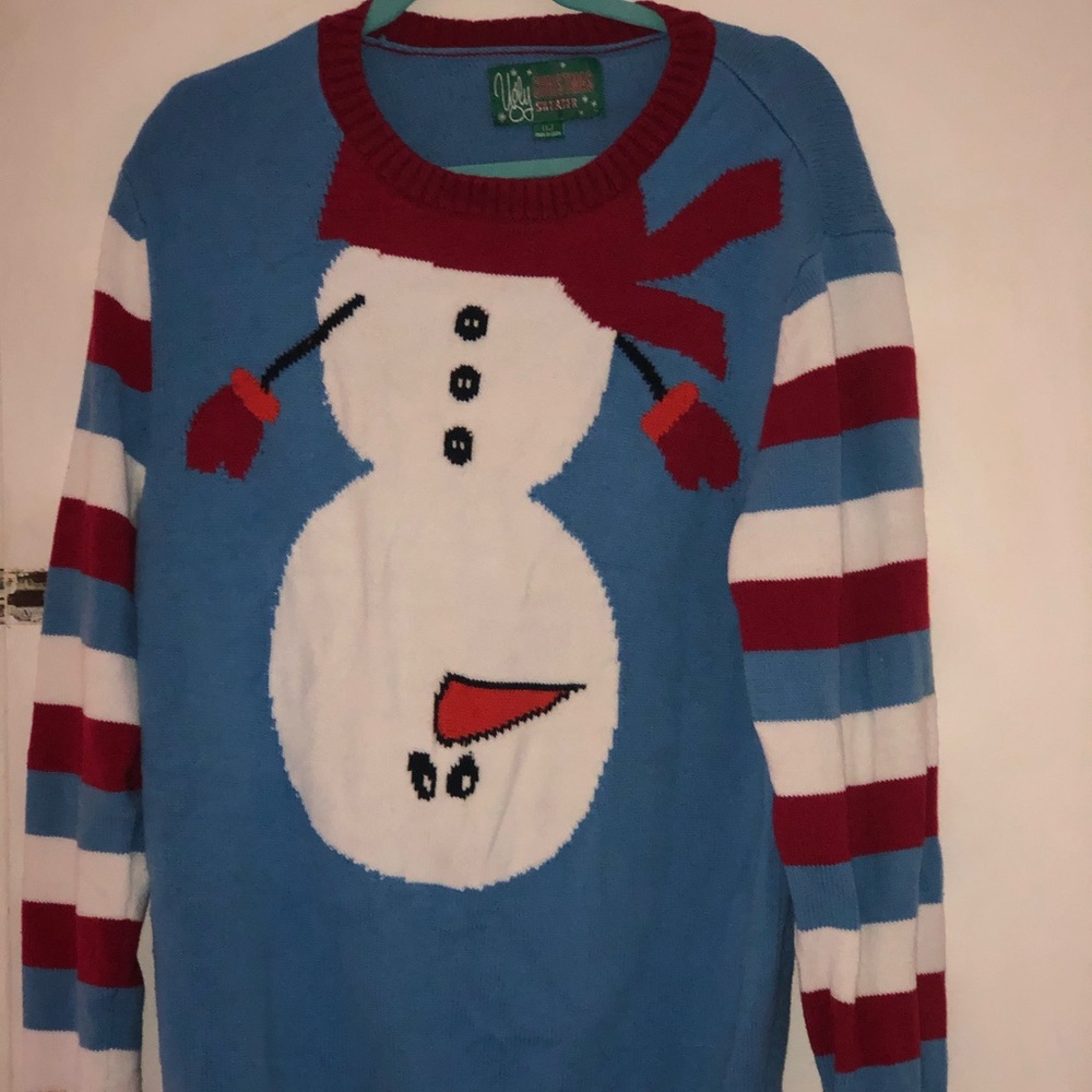 Snowman Ugly Christmas Sweater